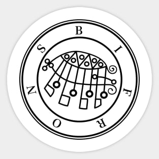 Seal Of Bifrons Sticker